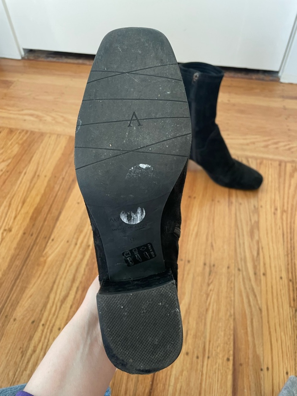 Aquatalia Suede Sock Boots - Picture 5 of 6